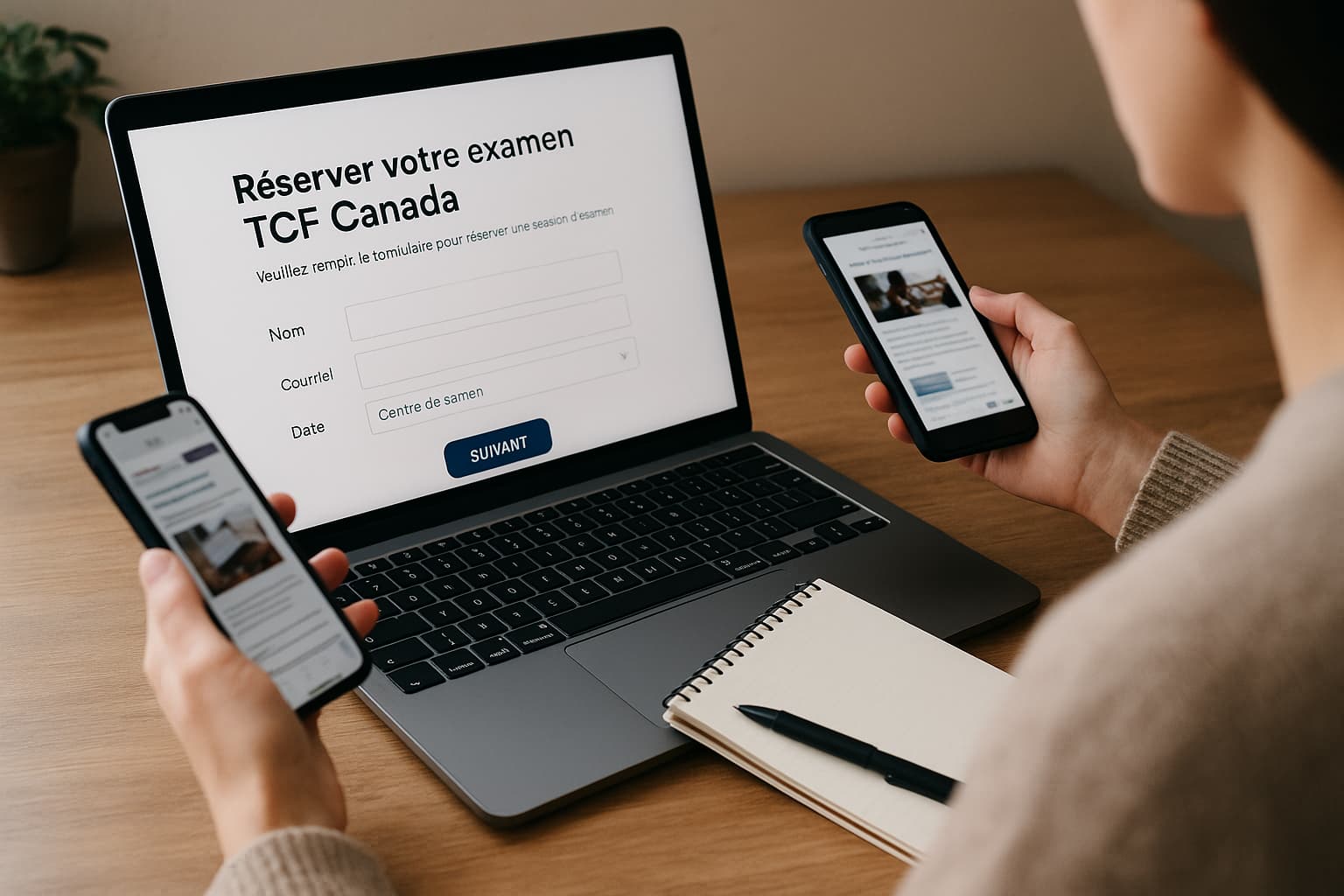 Comment Réserver votre Examen TCF Canada